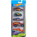 Assistência Técnica e Garantia do produto Hot Wheels Pacote 5 Carros Graffiti Rides - Mattel