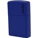Assistência Técnica e Garantia do produto Isqueiro Zippo Regular Azul Royal com Logo