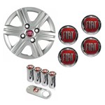 Assistência Técnica e Garantia do produto Jogo Calota Aro 13 Fiat Palio Fire 2011 2013 + Emblema Resinado + Tampa Ventil