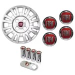 Assistência Técnica e Garantia do produto Jogo Calota Aro 13 Fiat Uno Mille Fire Grid + Emblema Resinado + Tampa Ventil