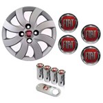 Assistência Técnica e Garantia do produto Jogo Calota Aro 14 Fiat Palio Attractive 2013 + Emblema Resinado + Tampa Ventil