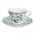 Assistência Técnica e Garantia do produto Jogo de 12 Peças para Café Pauli Blue em Porcelana 45ml - 22805