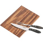 Assistência Técnica e Garantia do produto Jogo de Churrasco Inox Castanho Polywood 3 Peças - Tramontina