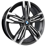 Assistência Técnica e Garantia do produto Jogo de Rodas BMW M6 Gran Coupe Aro 17 X 7,0 5x100 ET40 R56 Grafite Diamantado