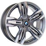 Assistência Técnica e Garantia do produto Jogo de Rodas BMW M6 Gran Coupe Aro 17 X 7,0 4x100 ET40 R56 Grafite Diamantado