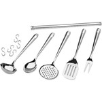 Assistência Técnica e Garantia do produto Jogo de Utensílios Inox 6peças - Tramontina