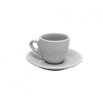 Assistência Técnica e Garantia do produto Jogo de Xícaras de Café com Pires Porcelana 12 Peças Rojemac Branco