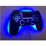 Assistência Técnica e Garantia do produto Joystick Controle Luminoso PS4 LED Azul