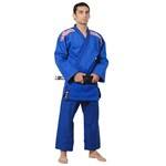 Assistência Técnica e Garantia do produto Kimono Judo Trançado Serie Prata Azul A6