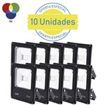 Assistência Técnica e Garantia do produto Kit 10 Refletores Holofote Led 30w Rgb Prova D'água