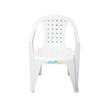 Assistência Técnica e Garantia do produto Kit 10.un Cadeiras PVC Encosto Baixa Micaela Dolfin Branca