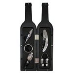 Assistência Técnica e Garantia do produto Kit Abridor Tampa de Vinho 5 Peças Garrafa Emborrachada DS-1177
