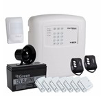 Assistência Técnica e Garantia do produto Kit Alarme Residencial Casa Comercial Ecp Alard Max4 Sem Fio