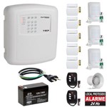 Assistência Técnica e Garantia do produto Kit Alarme Residencial ECP com Discadora e 8 Sensores Sem Fio Alard Max 4
