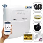 Assistência Técnica e Garantia do produto Kit Alarme Sem Fio Alard Max Wifi ECP com 4 Sensores Econômico