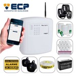Assistência Técnica e Garantia do produto Kit Alarme Sem Fio Ecp 13 Sensores Discadora Celular Gsm Mais Bateria
