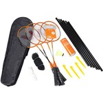 Assistência Técnica e Garantia do produto Kit Badminton 4 Raq 3 Petecas Rede e Suporte