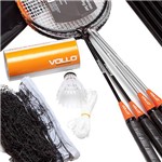 Assistência Técnica e Garantia do produto Kit Badminton com 4 Raquetes e 3 Petecas de Nylon Szr004 - Vollo
