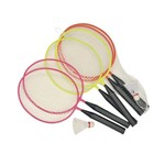 Assistência Técnica e Garantia do produto Kit Badminton Infantil 2 Raquetes 1 Peteca Winmax WMY02021 Amarelo