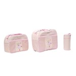 Assistência Técnica e Garantia do produto Kit Bolsa Bebe Maternidade Ludy Baby 3 Peças Bs004rs