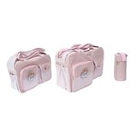 Assistência Técnica e Garantia do produto Kit Bolsa Bebe Maternidade Ludy Baby 3 Peças Bs003rs