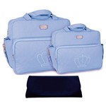 Assistência Técnica e Garantia do produto Kit Bolsa Maternidade Azul Claro Trocador B20W01
