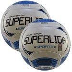 Assistência Técnica e Garantia do produto Kit C/ 2 Bolas Super Liga Oficial TermotecImpermeável Campo
