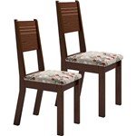 Assistência Técnica e Garantia do produto Kit 2 Cadeiras de Jantar Deca Cravo - Viero Móveis