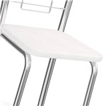Assistência Técnica e Garantia do produto Kit 2 Cadeiras Florença Branca - Kappesberg