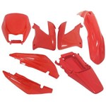 Assistência Técnica e Garantia do produto Kit Carenagem Nxr Bros 125/150 Vermelho 2003 2004 2005 2007 2008