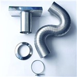 Assistência Técnica e Garantia do produto Kit Chaminé Facil Tubo em Aluminio para Aquecedores de Agua a Gás 100mm 5mts