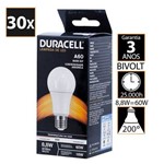 Assistência Técnica e Garantia do produto Kit com 30 Lâmpadas Led Duracell Bulbo Amarela 8.8W - Duracell