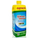Assistência Técnica e Garantia do produto Kit com 05 Algicida de Choque Genco 1 Litro - Eliminador de Algas