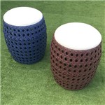 Assistência Técnica e Garantia do produto Kit com 1 Seat Garden Vermelho + 1 Seat Garden Azul - Decora na Net