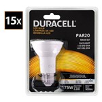 Assistência Técnica e Garantia do produto Kit com 15 Lâmpadas Led Duracell PAR20 Branca 6.8W - Duracell
