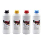 Assistência Técnica e Garantia do produto Kit com 4 Cores de Tinta Double Plus Compatível Epson Universal Pigmentada 1 Litro de Cada Cor