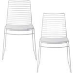 Assistência Técnica e Garantia do produto Kit com 2 Cadeiras Nicole Branco - Carraro