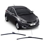 Assistência Técnica e Garantia do produto Kit de Limpador Dianteiro Silicone Hyundai Hb20 24pol/16pol TECH ONE