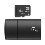 Assistência Técnica e Garantia do produto Kit 2 em 1 Leitor USB + Cartão de Memória Micro SD Classe 4 16GB Até 480MB/s Preto Multilaser - MC172