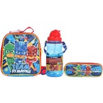 Assistência Técnica e Garantia do produto Kit Escolar Lancheira + Estojo + Cantil DMW PJ Masks Team (11175+11549+11552)