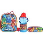 Assistência Técnica e Garantia do produto Kit Escolar Lancheira + Estojo + Cantil DMW PJ Masks Team (11175+11552+11557)