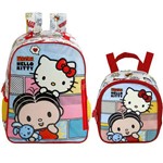 Assistência Técnica e Garantia do produto Kit Escolar Mochila 14 + Lancheira Xeryus Mônica e Hello Kitty (7913+7914)