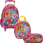 Assistência Técnica e Garantia do produto Kit Escolar Mochilete 14 + Lancheira + Estojo Xeryus Paw Patrol Girl Team (7981+7984+7985)