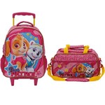 Assistência Técnica e Garantia do produto Kit Escolar Mochilete 16 + Sacola Xeryus Paw Patrol Girl Team (7980+7987)