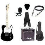 Assistência Técnica e Garantia do produto Kit Guitarra Strinberg Telecaster Tc120s Preta com Amplificador