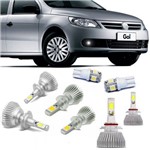 Assistência Técnica e Garantia do produto Kit Lâmpadas Super Led 6000k com Reator Volkswagen Gol 2009 à 2012 Saveiro Voyage G5 e Lâmpada Pingo