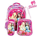 Assistência Técnica e Garantia do produto Kit Mochila Escolar Infantil de Costas Barbie em a Princesa e a Plebeia