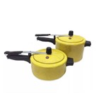 Assistência Técnica e Garantia do produto Kit 2 Panelas de Pressão Bon Chef 3 e 4,5L Amarelo