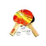 Assistência Técnica e Garantia do produto Kit para Tenis de Mesa com 2 Raquetes e 3 Bolinhas
