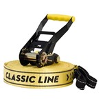 Assistência Técnica e Garantia do produto Kit Slackline Gibbon Classic Line 15 Metros Amarelo